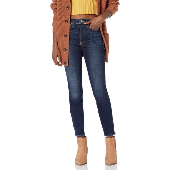 Lucky Brand Women's High Rise Curvy Skinny Jean 29W x 27L Eagle Peak